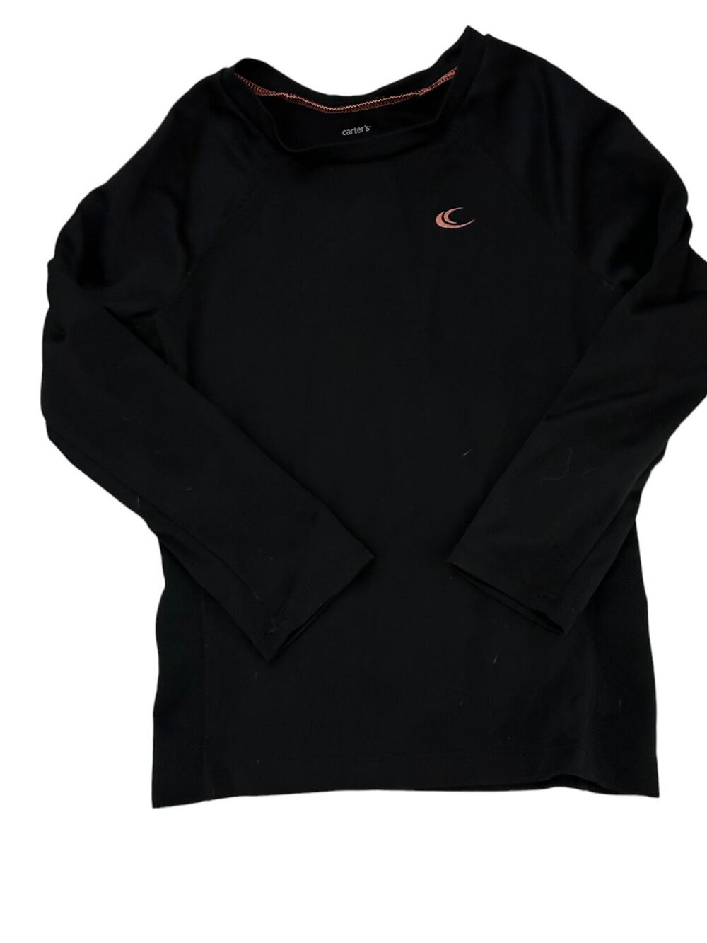 Carters Black Performance Athletic Shirt size 6